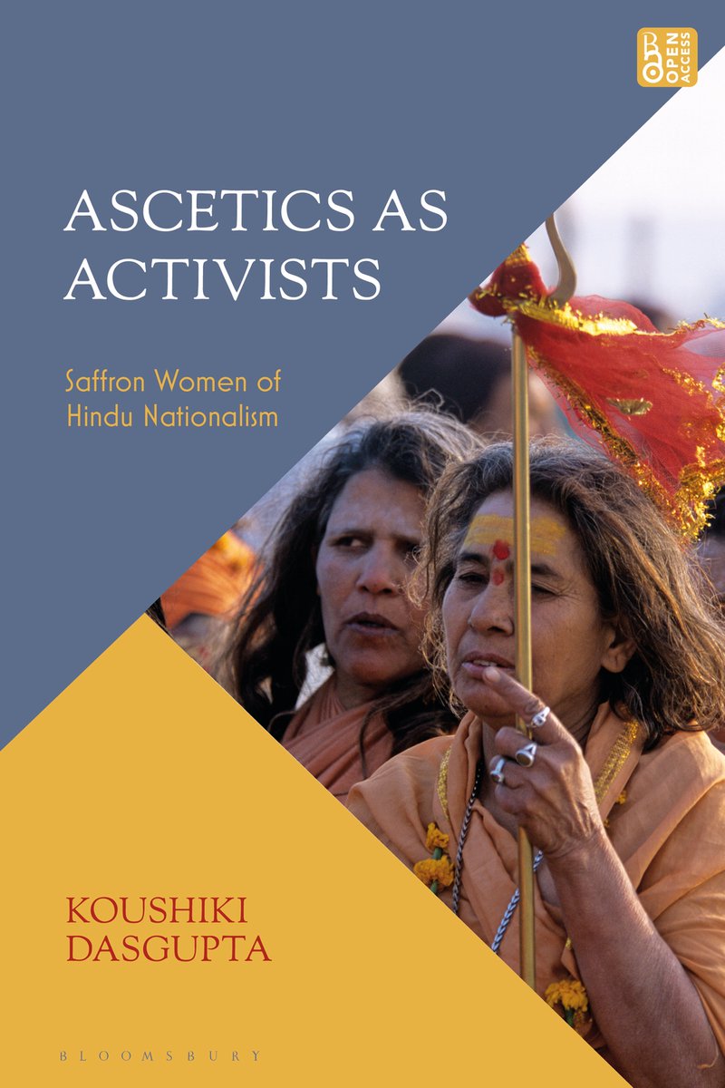 Out now! 👉 'Ascetics As Activists' examines the position of the female ascetics or sadhvis within the right-wing Hindu nationalist discourse in India.

Read open access: bit.ly/43Hx6vN
Prefer print? Order on our website: bit.ly/44eJ2VY