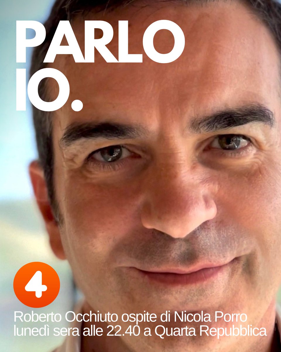 Appuntamento a domani.
22.40 su @mediasetrete_4 <a href="/QRepubblica/">Quarta Repubblica</a>