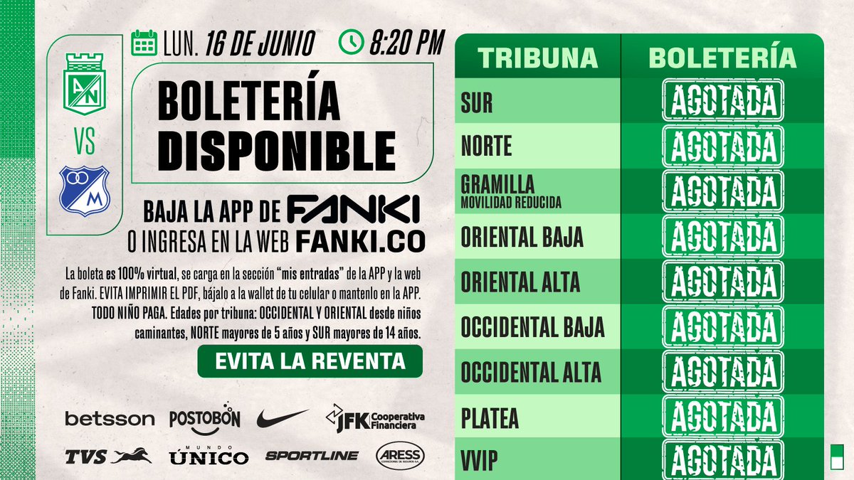 Atlético Nacional tweet media