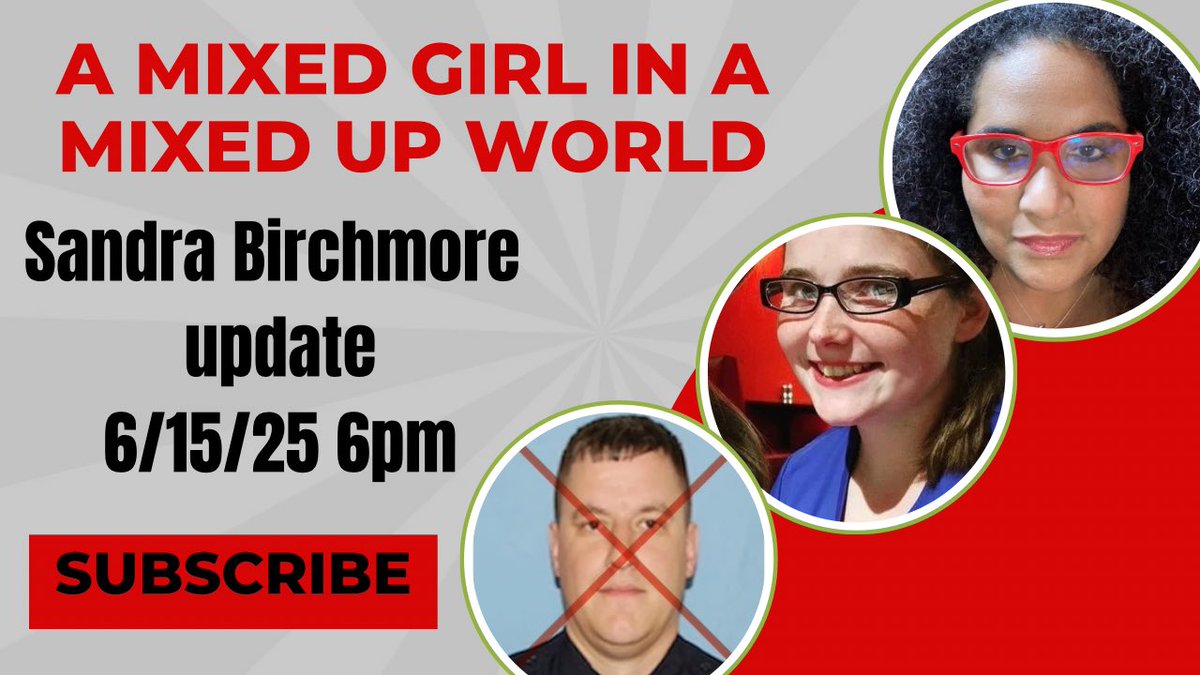 Mizzy_B's tweet image. I’m doing a show tonight about the new bombshell news in Sandra’s case. Come join me tonight at 6pm.
youtube.com/live/1BGpgA4jl…