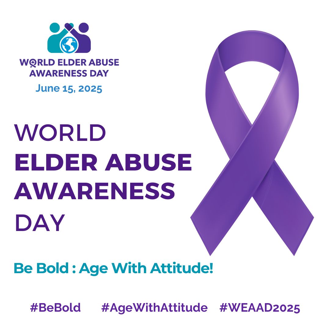 United Way BC (@unitedway_bc) on Twitter photo 🟣 June 15 is World Elder Abuse Awareness Day 🟣
8–10% of older adults face abuse—physical, emotional, financial & more.
<a href="/UnitedWay_BC/">United Way BC</a> supports seniors through #HealthyAging programs that reduce isolation & promote dignity.
💜 Wear purple to show you care. #WEAAD2025 🟣 June 15 is World Elder Abuse Awareness Day 🟣
8–10% of older adults face abuse—physical, emotional, financial & more.
<a href="/UnitedWay_BC/">United Way BC</a> supports seniors through #HealthyAging programs that reduce isolation & promote dignity.
💜 Wear purple to show you care. #WEAAD2025