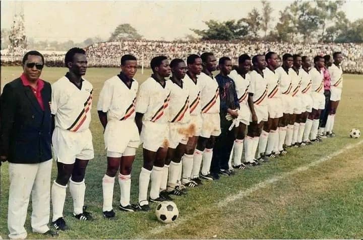 The ballers of uganda in 1978 AFCON Final.

They really raised our name even though they were on pressure 😞🙏