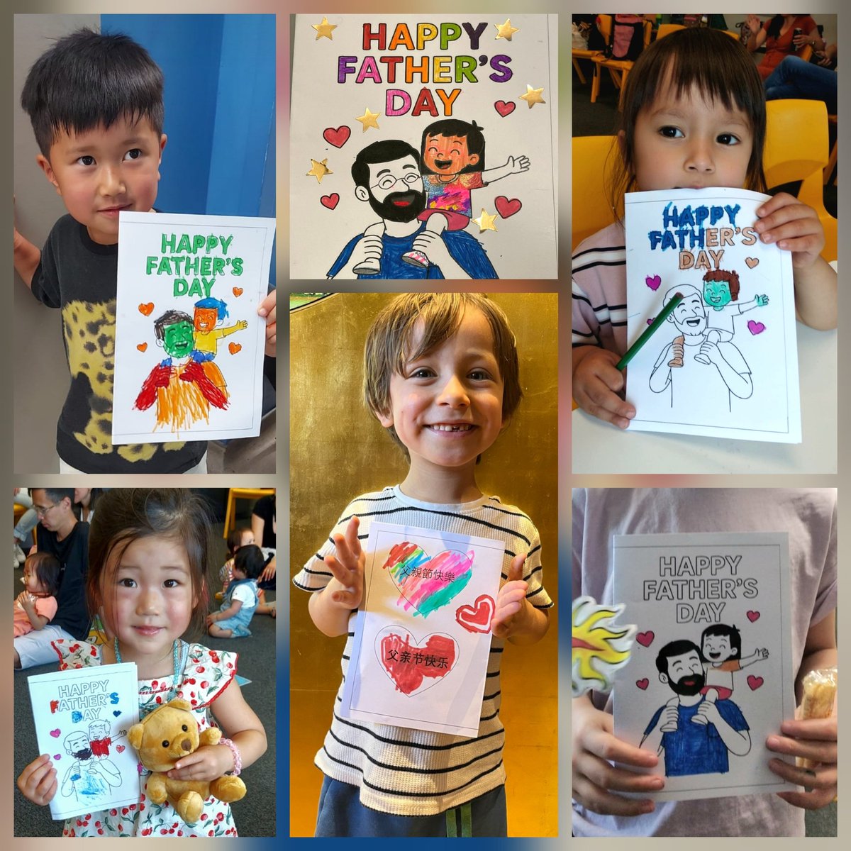 英國倫敦克尼中文學校祝大家父親節快樂! 💖 We wish everyone a very #HappyFathersDay! 🎉  

We are incredibly proud of our students’ heartfelt Father’s Day card designs, celebrating the profound values of love and respect for our fathers — an essential part of #ChineseCulture.