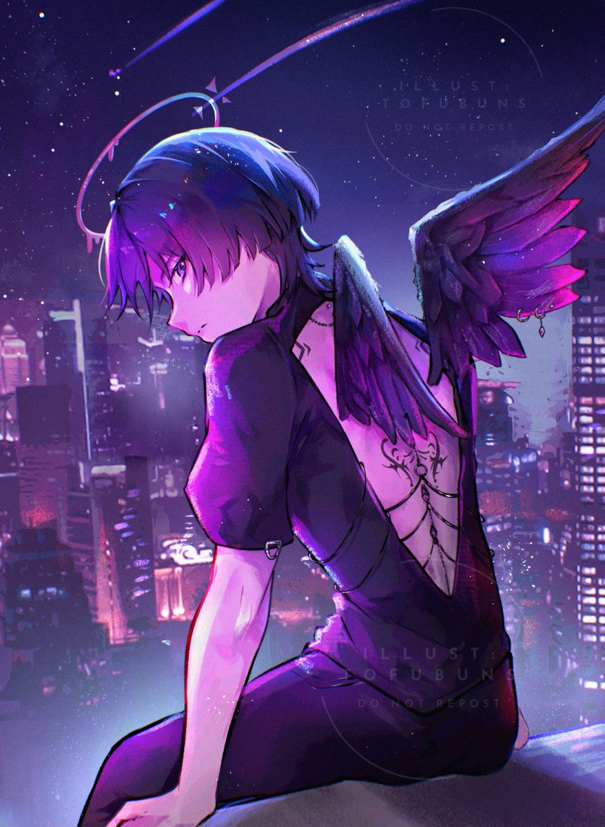 𓆩♡𓆪 angel city

#GenshinImpact #Genshinfanart #scaramouche