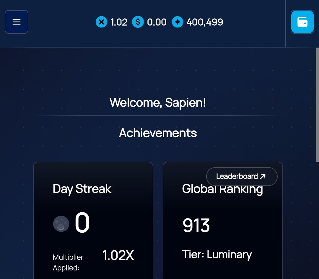 BartHenry17's tweet photo. I've been stacking points on @PlaySapien , with $10.5M raised, They are building a new standard for decentralized AI training, and rewarding users for helping train their AI. I’ve already hit 400K points. Join there yappers campaign on @cookiedotfun to earn a share of the supply https://t.co/jfbxCDwLGY