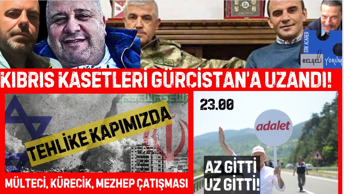 CANLI 🔴
Saat 23.00 📺

Kıbrıs kasetleri Gürcistan'a uzandı!
Tehlike kapımızda
Mülteci, Kürecik, mezhep çatışması
Az gitti uz gitti!

youtube.com/live/hl7Qhvhhk…
