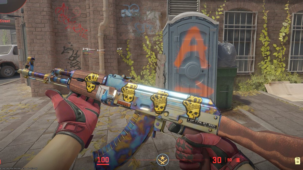 Selling Ak-47 Case Hardened FN ST

Pattern #321 T1 w/ 4x crown foil

B/o $25k
C/o none

Any offers > 📩