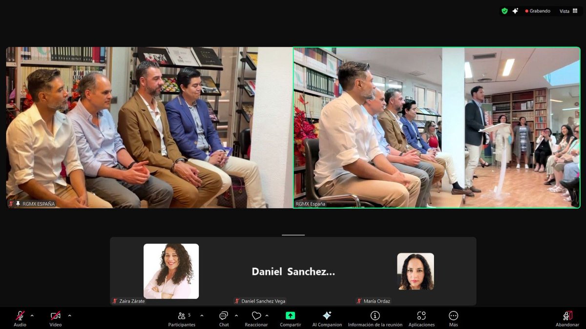 Networking, ideas y talento mexicano en acción. Así fue nuestra segunda sesión de networking "Tejiendo Redes Estratégicas", realizada de manera semipresencial.

📹 youtu.be/bmH9TA8Z7h4