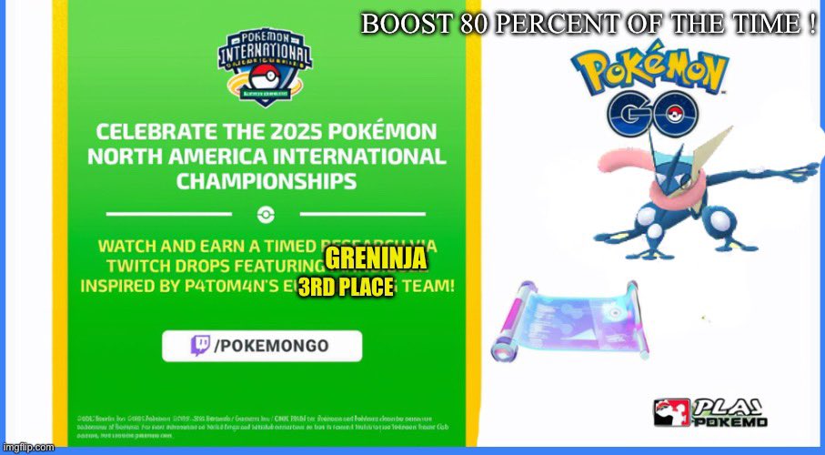 Just got my patoman greninja . Cant wait to this in fossil cup