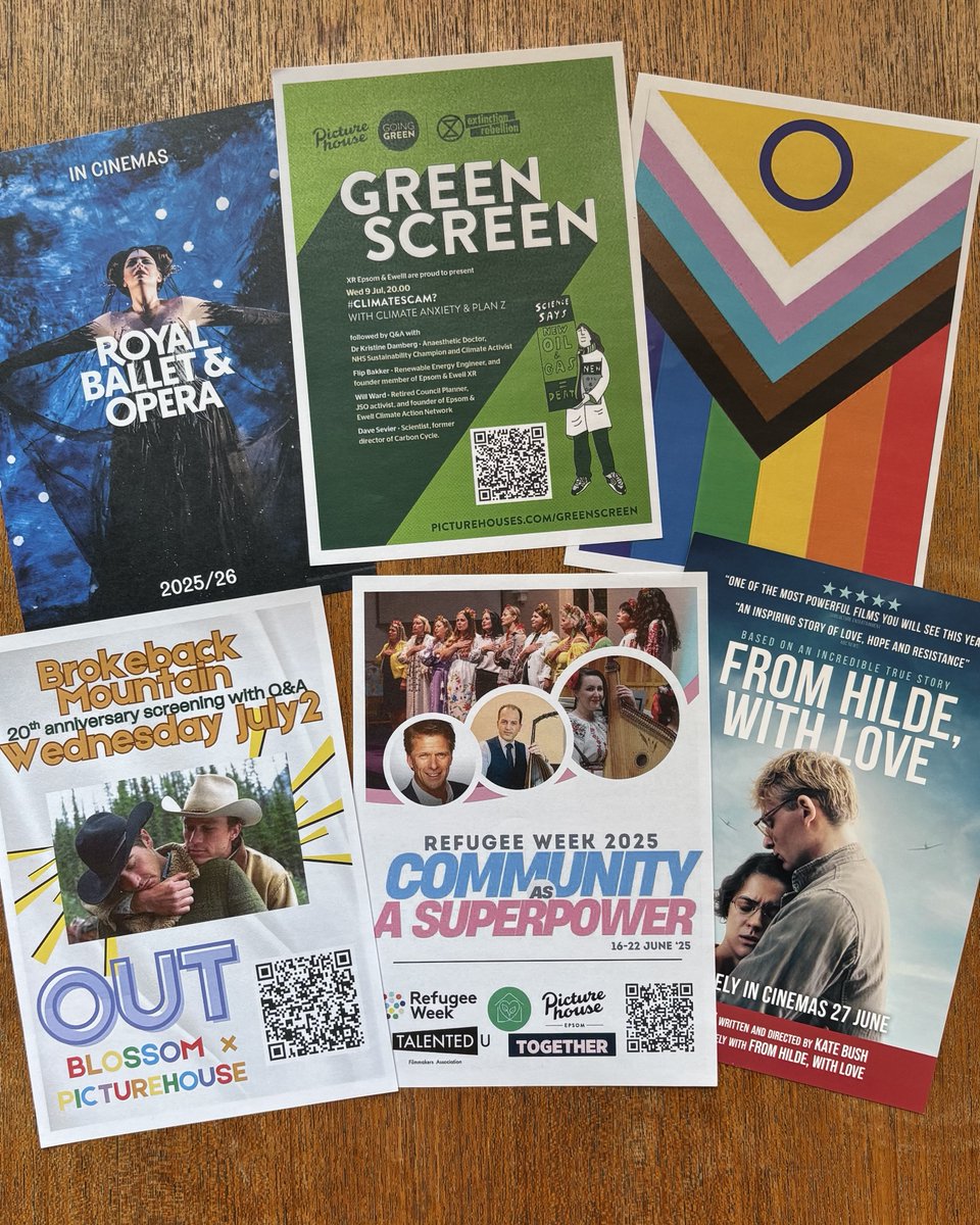 Epsom Picturehouse (@epsom_ph) on Twitter photo There’s so much to look forward to at Epsom Picturehouse — where cinema is just the beginning. 
#EpsomCinema #RefugeeWeek2025 #Pridemonth #GreenScreen #ExtinctionRebellion #TheRoyalBallet #RoyalOpera #Discover #EpsomSquare There’s so much to look forward to at Epsom Picturehouse — where cinema is just the beginning. 
#EpsomCinema #RefugeeWeek2025 #Pridemonth #GreenScreen #ExtinctionRebellion #TheRoyalBallet #RoyalOpera #Discover #EpsomSquare