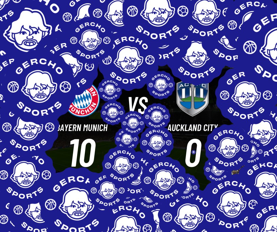 En un partido igualadísimo el Bayern Munich venció 10-0 al Auckland City en el primer partido del grupo C, que además integra Boca Juniors. Se le escapó sobre la hora al Auckland. Apenas sucedió vos te enteraste, por supuesto, porque sos parte de la gran familia de Gercho Sports.