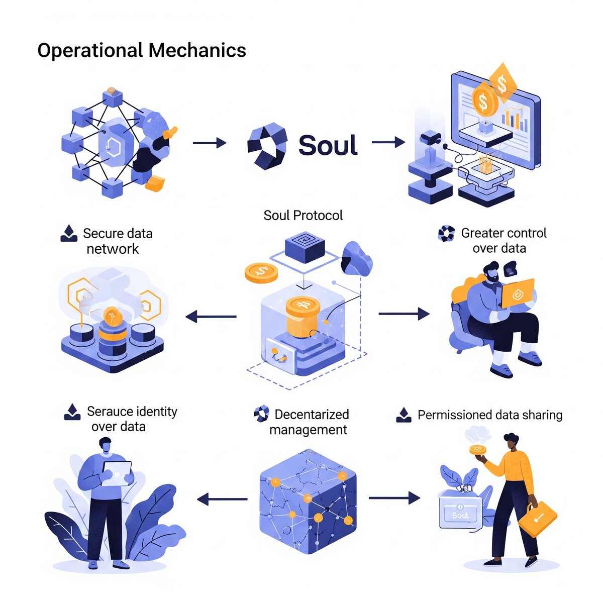 Soul Protocol, kimlik odaklı bir Web3 altyapısıdır. 
Web3 kimliğini tek bir cüzdanla tüm ekosistemde tanımlamayı kolaylaştırır.
Soul Protocol, zincir üstü kimliği merkeziyetsizleştirir.
#SoulProtocol
soul.io