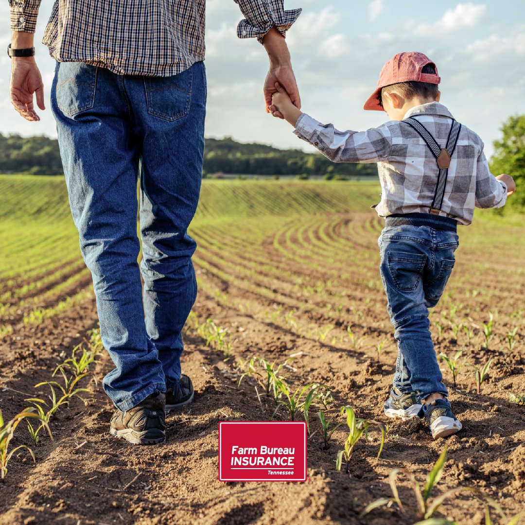 Happy Father’s Day to all the wonderful dads out there, from all of us at Farm Bureau Insurance of Tennessee! 💙 #FathersDay