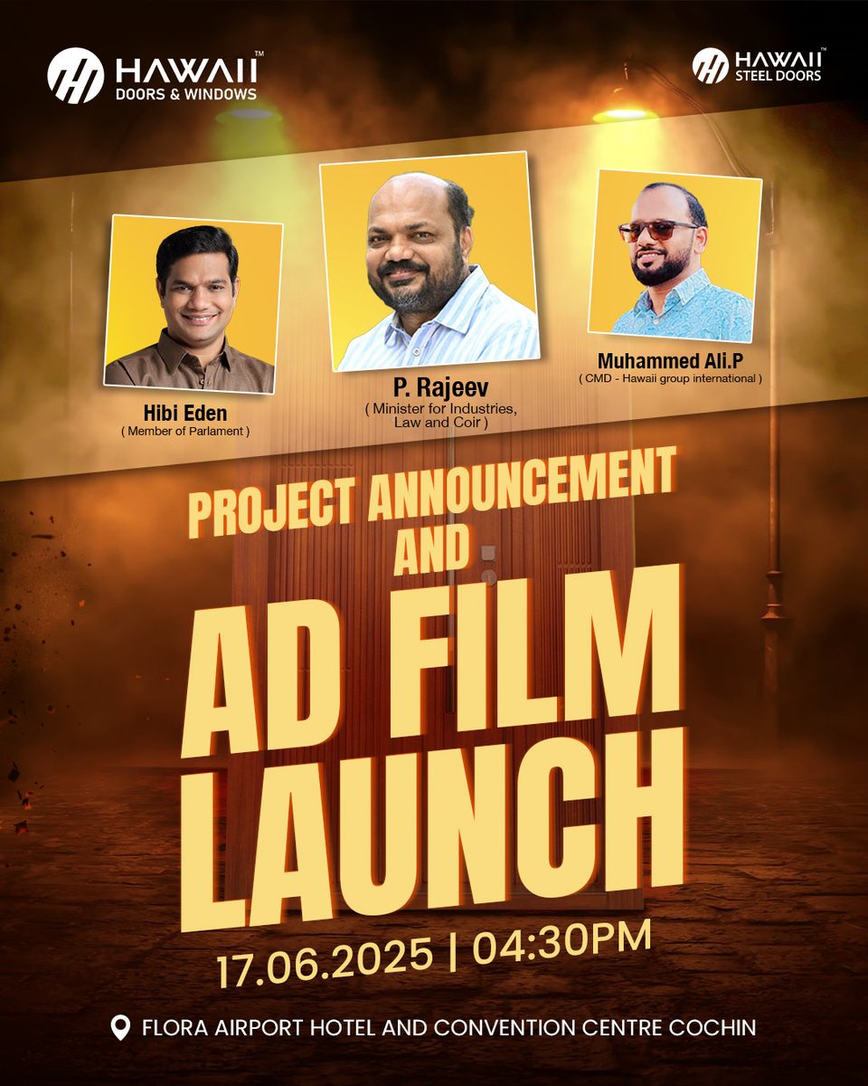 Lights. Camera. Tease. 🎬
The wait is over. The revolution begins now.

We’re beyond excited to unveil our Project Launch &amp; Ad Film Premiere.

A new era of excellence begins with Hawaii Doors &amp; Windows. 🚪🌟