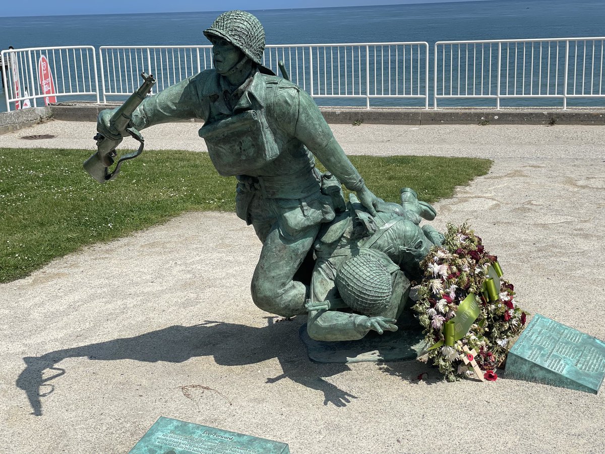 WASNAPPER's tweet image. Day 3 of Normandy tour. Perfect weather for touring the sites