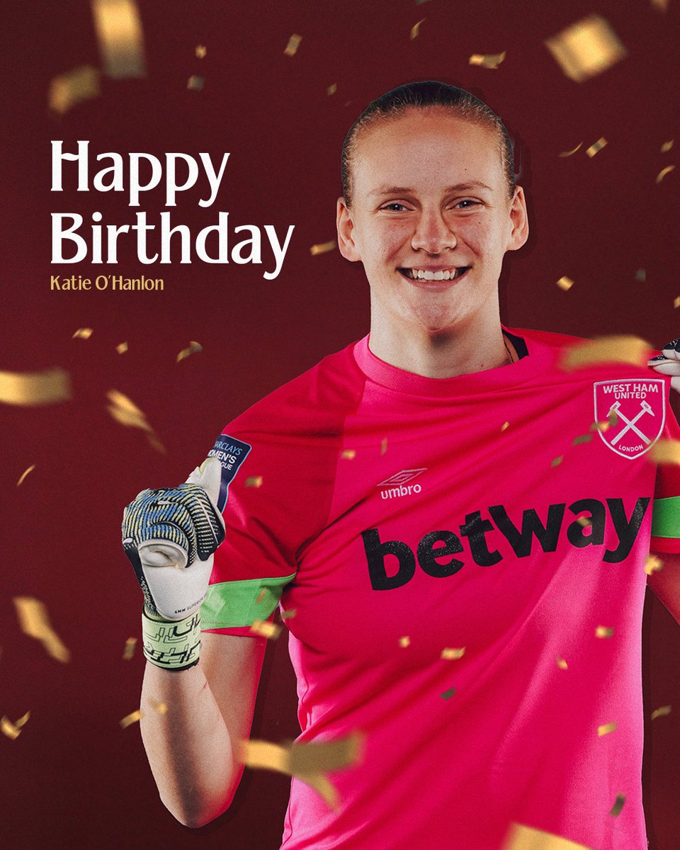 Hope you have had the best Birthday, Katie 🎂🥳