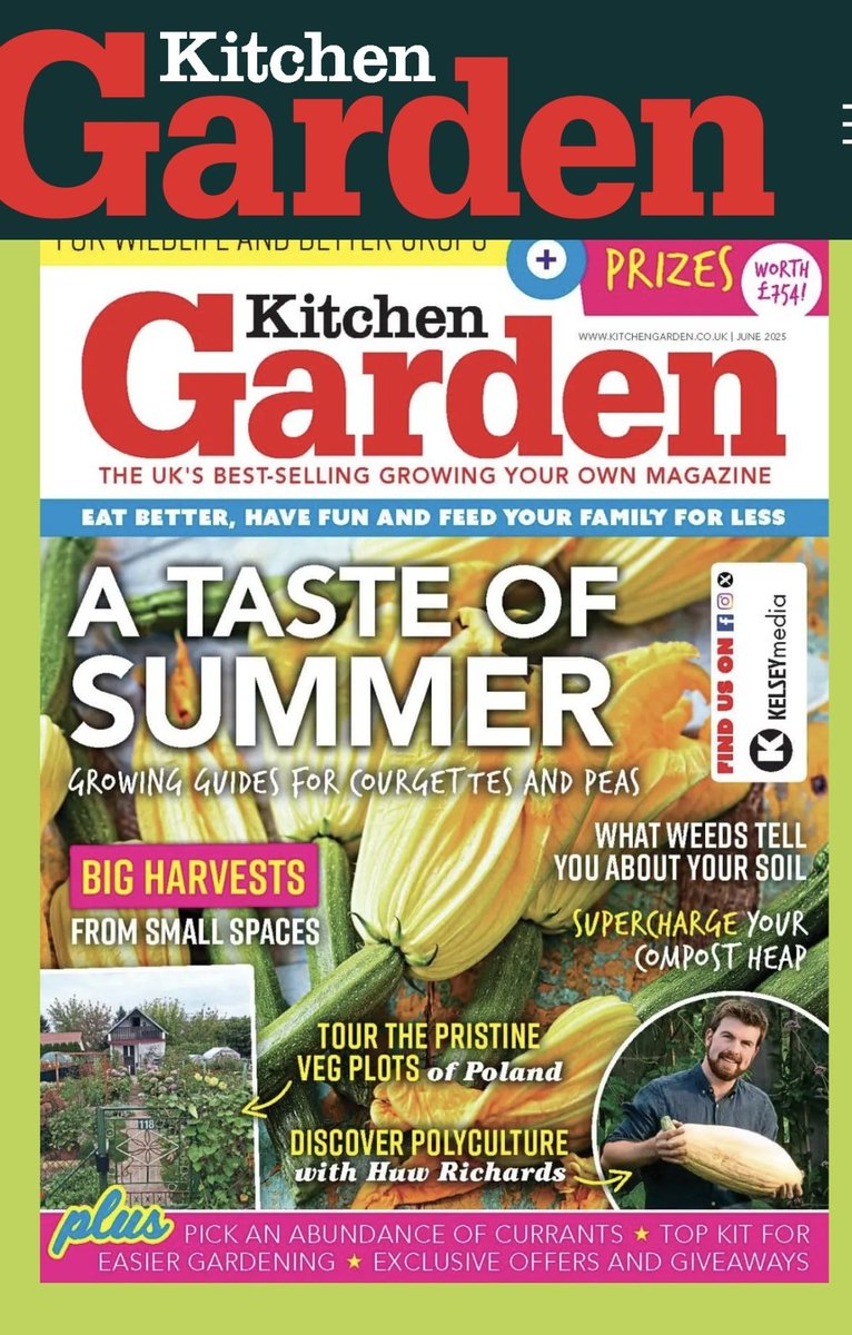 It's a cover feature!! <a href="/GrowWithKG/">Kitchen Garden</a>