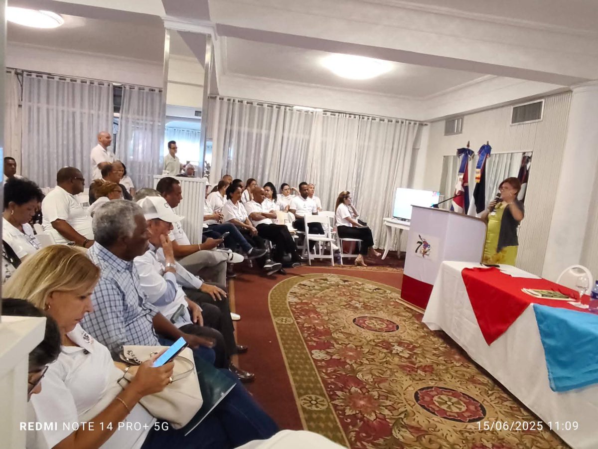 ConsulCuba_Urug's tweet image. En el 7mo Encuentro Regional de cubanos residentes en América Latina y el Caribe, tuvo lugar un espacio para intercambiar sobre las posibilidades de participación de los connacionales en el desarrollo económico y social de la Isla.
#JuntosXCuba 🇨🇺
#TumbaElBloqueo