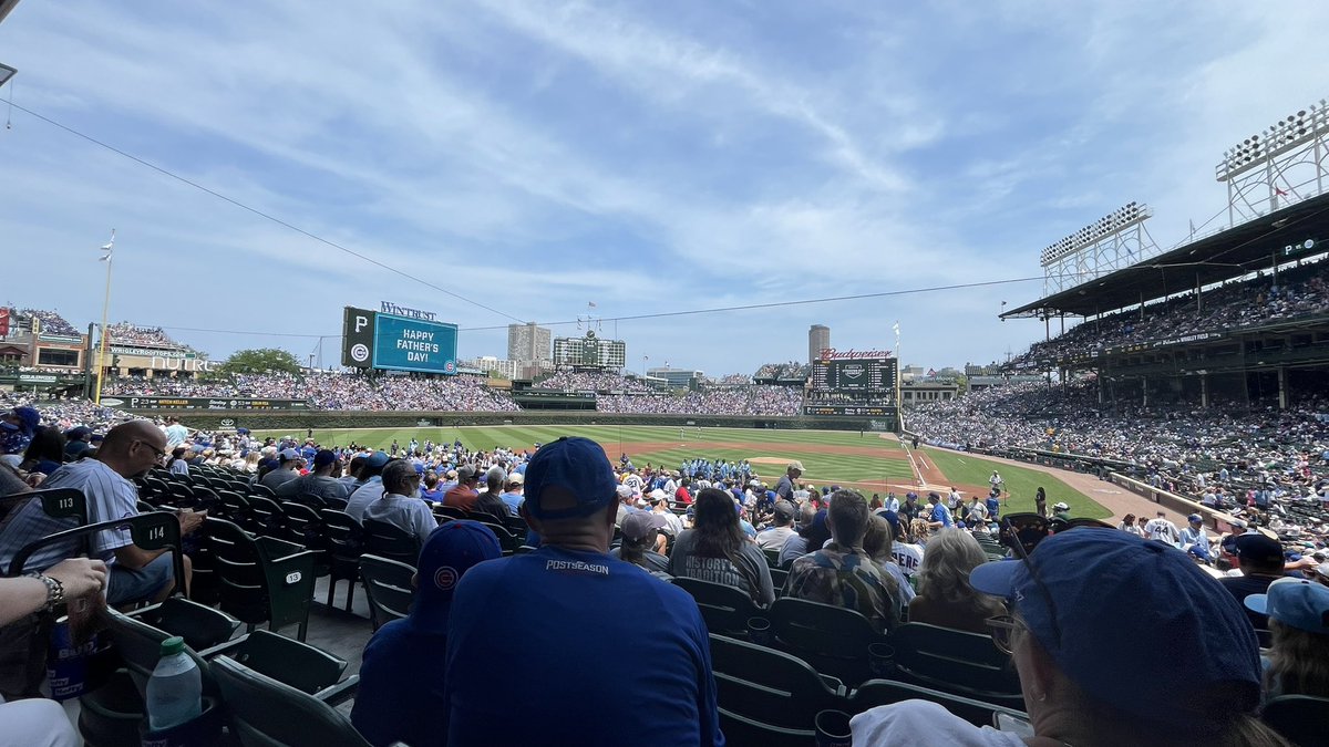 It’s a beautiful day for a ballgame.