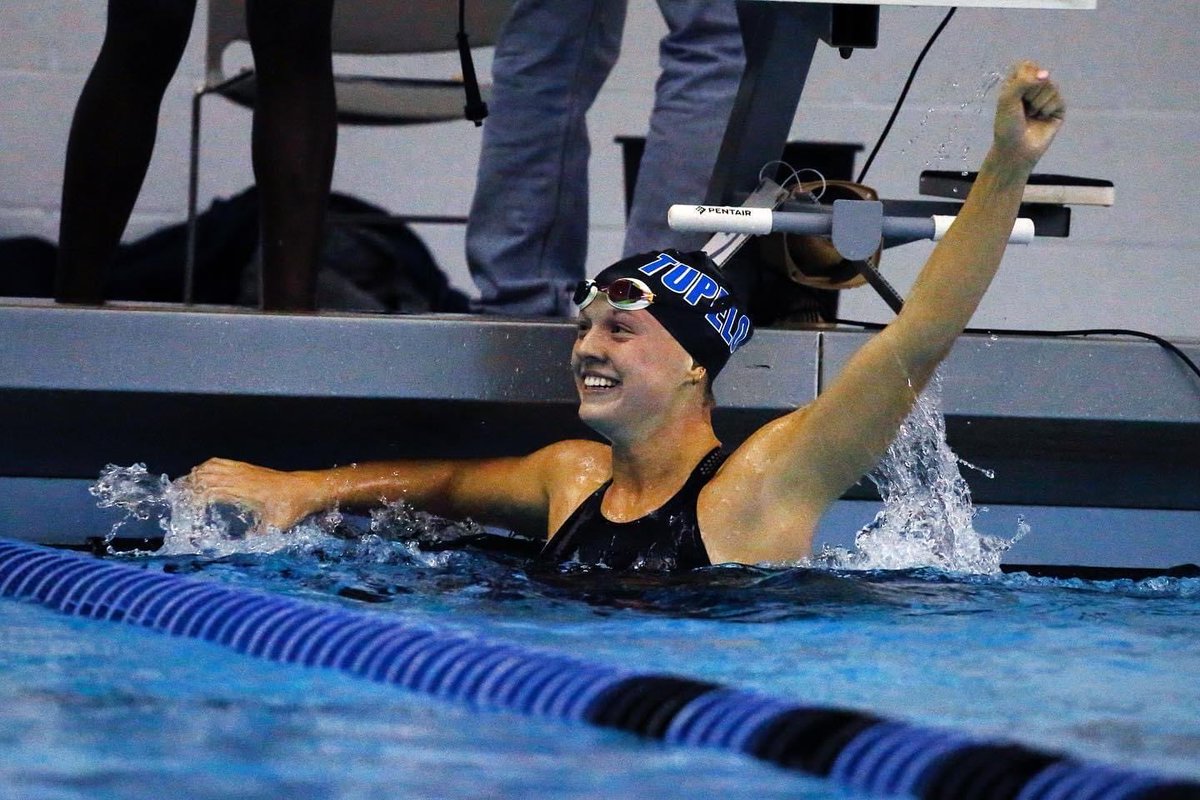 Flashback to when our Mary won the 100 yard Breaststroke in the most competitive MS High School Championship final heat in recent memory!