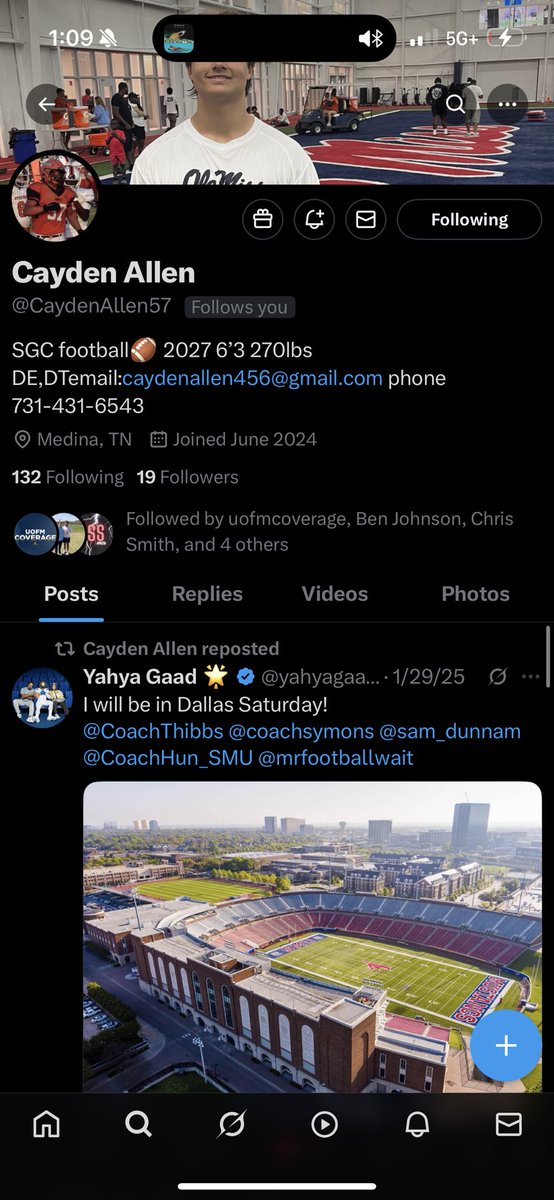 Yahya Gaad 🌟 (@yahyagaad5) on Twitter photo Since 2027s are on the clock. Check out my guy <a href="/CaydenAllen57/">Cayden Allen</a> 6’5 275lbs and is only getting bigger. He is be an absolute power on the interior DL Since 2027s are on the clock. Check out my guy <a href="/CaydenAllen57/">Cayden Allen</a> 6’5 275lbs and is only getting bigger. He is be an absolute power on the interior DL