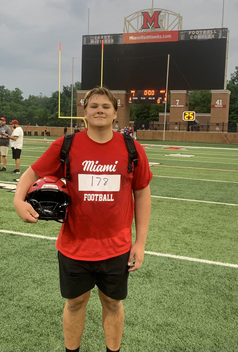 Jack Bobin (@jack_bobin77) on Twitter photo Had an amazing time <a href="/MiamiOHFootball/">Miami Football</a> last Thursday. Special thanks to <a href="/Coachjpatton/">James Patton</a> for the coaching and instruction at the camp. Looking forward to returning to the campus soon. More like this soon to come 💪 <a href="/alex_pallone/">Alex Pallone</a> <a href="/MIexposure/">Michigan exposure</a> <a href="/MichFBFrenzy/">Michigan Prep Frenzy</a> <a href="/claney101/">Chris Laney</a> Had an amazing time <a href="/MiamiOHFootball/">Miami Football</a> last Thursday. Special thanks to <a href="/Coachjpatton/">James Patton</a> for the coaching and instruction at the camp. Looking forward to returning to the campus soon. More like this soon to come 💪 <a href="/alex_pallone/">Alex Pallone</a> <a href="/MIexposure/">Michigan exposure</a> <a href="/MichFBFrenzy/">Michigan Prep Frenzy</a> <a href="/claney101/">Chris Laney</a>
