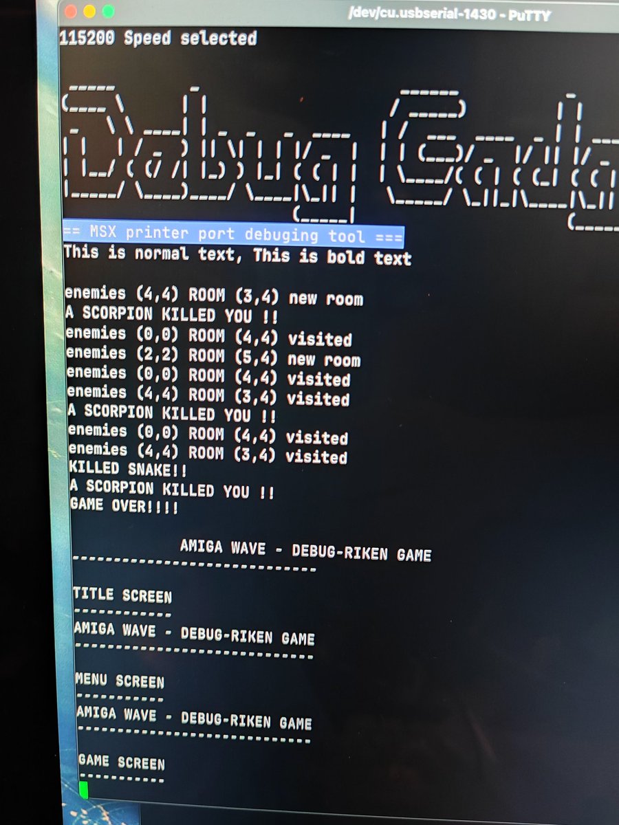 Xavirompe (@xavirompe) on Twitter photo Quiero dar las gracias a Ándres <a href="/HtDreams/">Andrés de Pedro</a> por la currada que se pegó para crear un mini juego para la demostración de #MSX Debug gadget. ¡Gracias Ándres por tu dedicación! Aquí tenéis unas capturas, el juego está desarrollado usando #MSXGL Quiero dar las gracias a Ándres <a href="/HtDreams/">Andrés de Pedro</a> por la currada que se pegó para crear un mini juego para la demostración de #MSX Debug gadget. ¡Gracias Ándres por tu dedicación! Aquí tenéis unas capturas, el juego está desarrollado usando #MSXGL