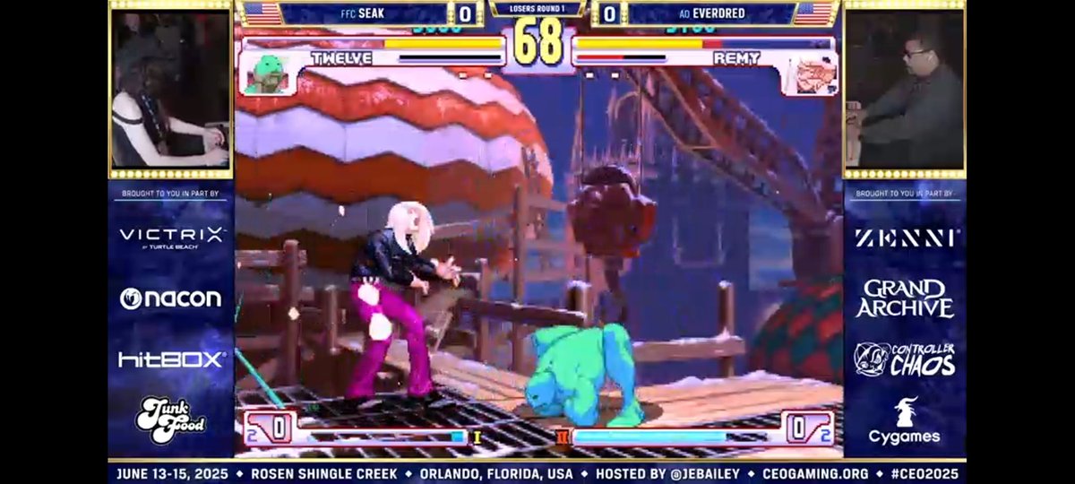 I still think the weirdest thing that happened this weekend was a Remy vs Twelve match in 3rd Strike Top 8