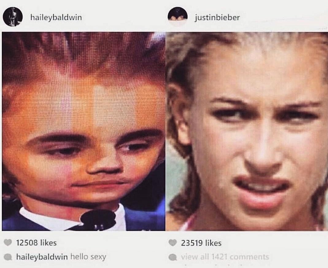 Justin and hailey always been unserious, that's best friends love right here