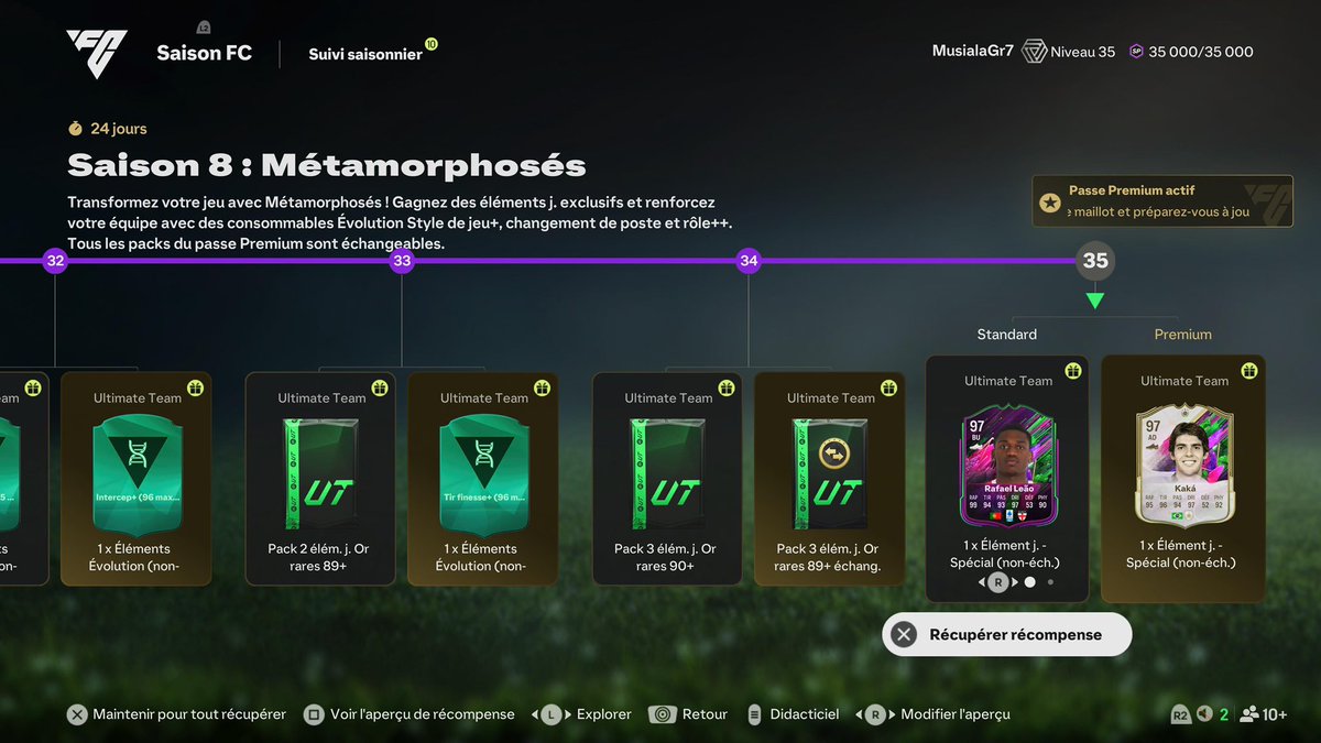 PASS SAISON ENFIN FINI ! JE PEUX ENFIN ALLER EN FUT CHAMPIONS AVEC LES DEUX ROI 😈