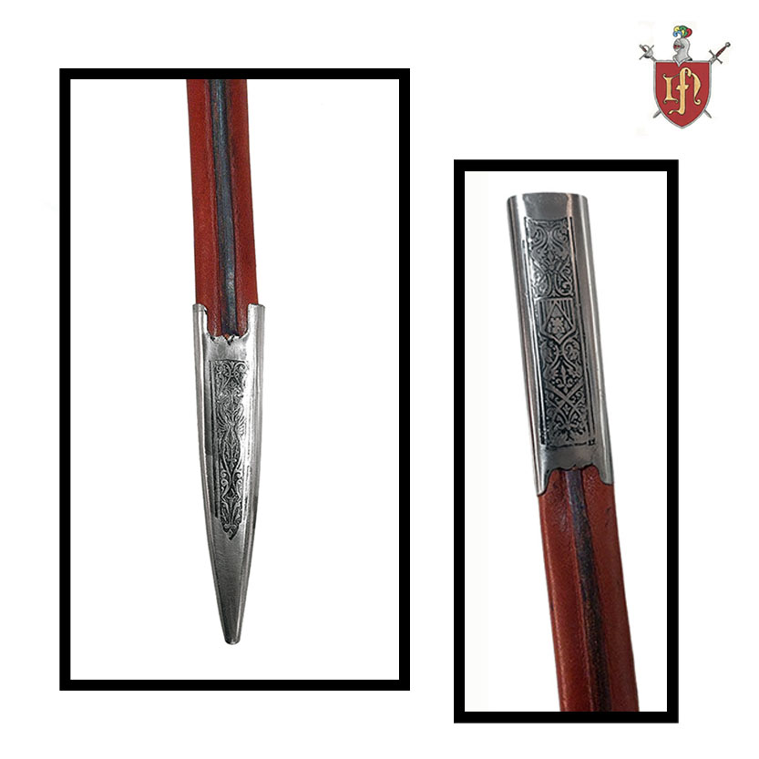 ¡Hola! Os comparto información sobre la ropera especial para entrenar con vaina, diseñada para esgrima histórica. Es ligera, con nuevo puño y vaina de cuero. Además, ahora incluye una hoja aligerada de serie (375 g en lugar de 405 g),  nicofuduli.com/store/ropera-e….