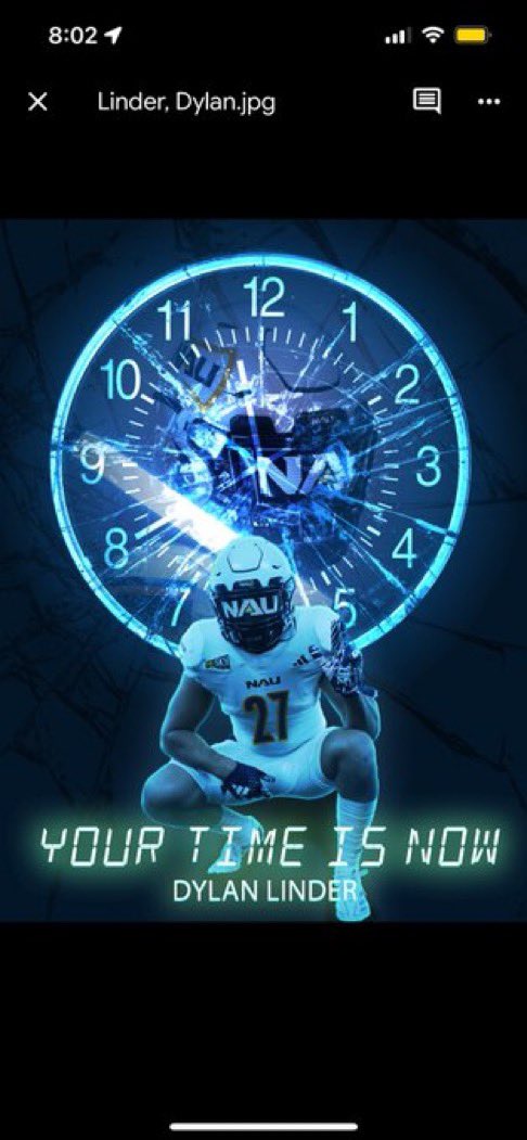 Thank you <a href="/t_catan/">Tristan Catan</a> and <a href="/NAU_Football/">NAU Football</a> for the love! Excited to compete at camp next week.