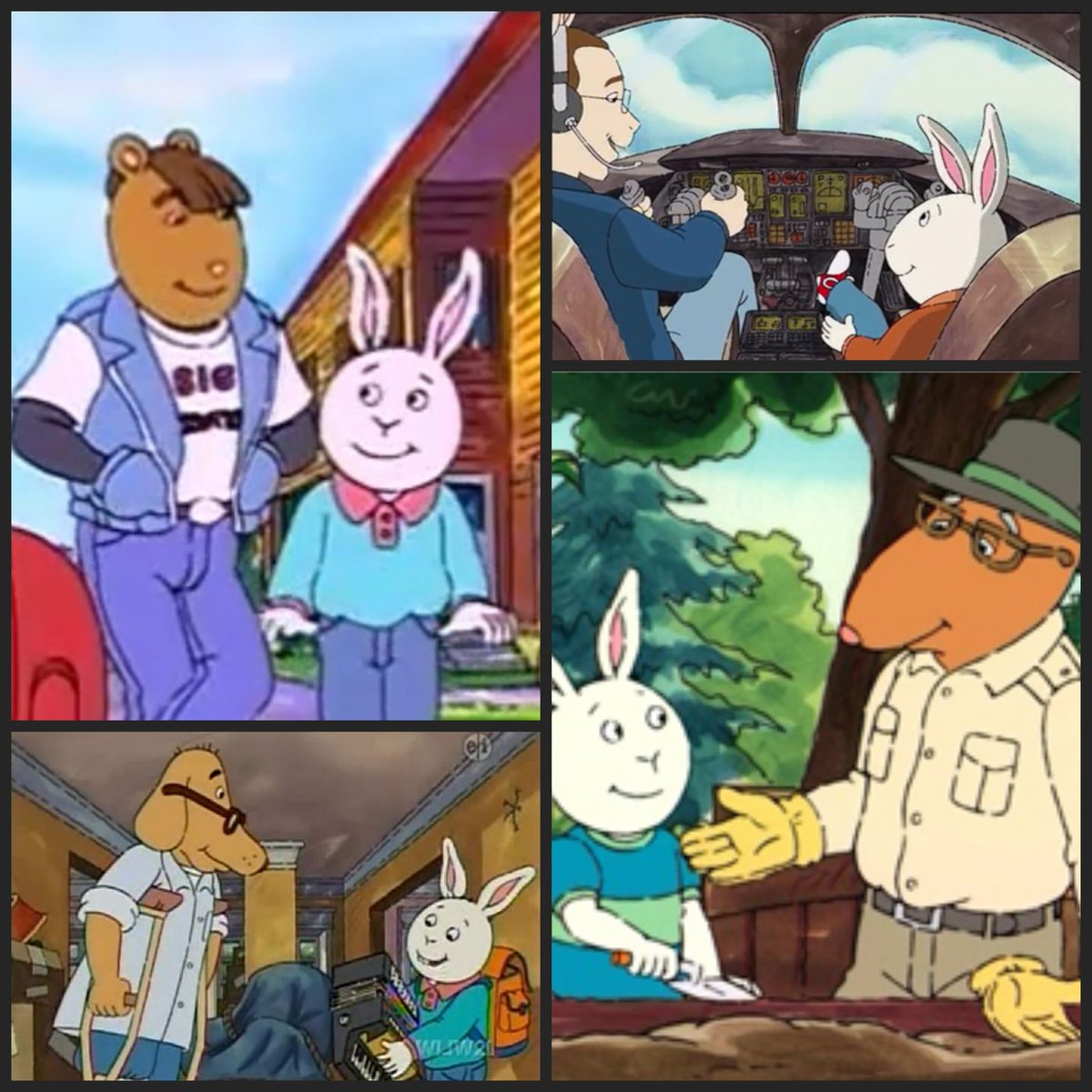 The many father figures of Buster Baxter #FathersDay