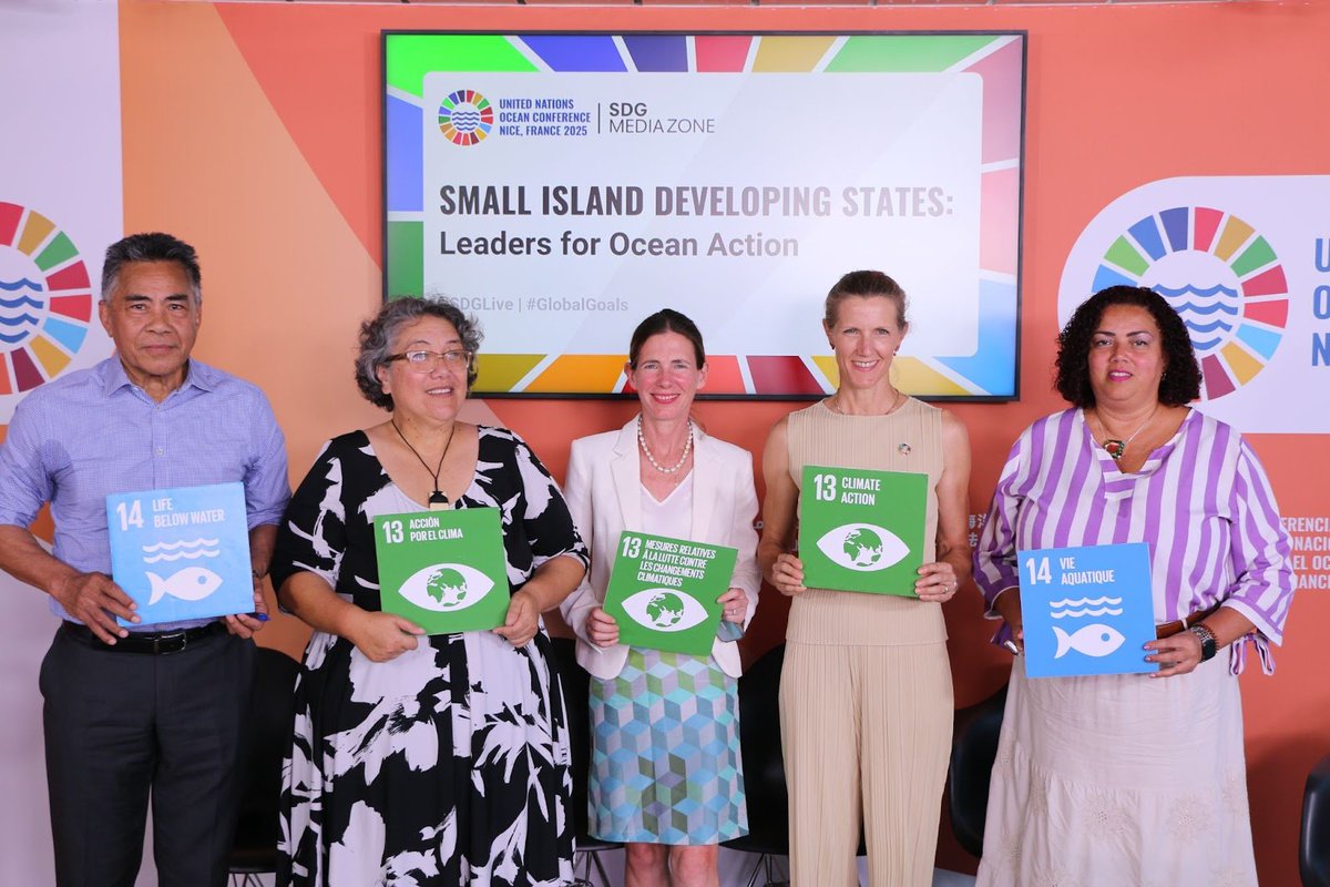 Fatumanava Dr. Pa'olelei Luteru (@luteru_paolelei) on Twitter photo A pleasure joining <a href="/UNDP/">UN Development</a>'s <a href="/f_pickup/">Francine Pickup</a>, <a href="/FCDOGovUK/">Foreign, Commonwealth & Development Office</a>'s <a href="/RebeccaFabrizi/">Rebecca Fabrizi</a>, and <a href="/GLISPA_discuss/">GLISPA</a> at the <a href="/UN/">United Nations</a> Ocean Conference this week to highlight how #SIDS can use the ocean to support food security & climate action, and build resilience.
Watch👉bit.ly/4dWnsZz
#SaveOurOcean A pleasure joining <a href="/UNDP/">UN Development</a>'s <a href="/f_pickup/">Francine Pickup</a>, <a href="/FCDOGovUK/">Foreign, Commonwealth & Development Office</a>'s <a href="/RebeccaFabrizi/">Rebecca Fabrizi</a>, and <a href="/GLISPA_discuss/">GLISPA</a> at the <a href="/UN/">United Nations</a> Ocean Conference this week to highlight how #SIDS can use the ocean to support food security & climate action, and build resilience.
Watch👉bit.ly/4dWnsZz
#SaveOurOcean