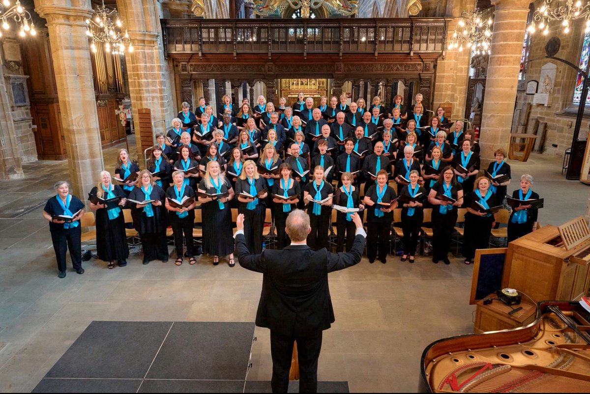 Yorksphilchoir's tweet image. 🎭 For several weeks we have enjoyed the challenge of learning a selection of #opera choruses in Italian, French, German … and English, culminating in what must be one of our most breathtaking and life-affirming concerts ever.
📸 Credit to Matthew Good.