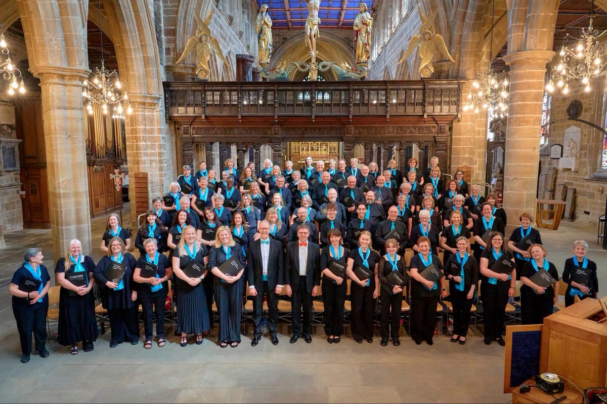 Yorksphilchoir's tweet image. 🎭 For several weeks we have enjoyed the challenge of learning a selection of #opera choruses in Italian, French, German … and English, culminating in what must be one of our most breathtaking and life-affirming concerts ever.
📸 Credit to Matthew Good.