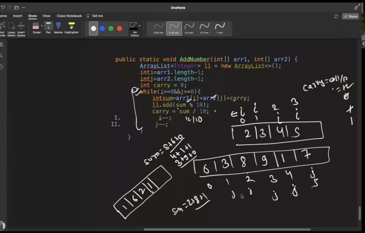 ashim_03sep's tweet image. 📅 Day 16–17/30 – Java + DSA
🧠 Learned ArrayList methods &amp; solved "Add Two Arrays" problem using dynamic lists.
#JavaWithDSA #Day16 #Day17 #DSA #30DaysOfCode