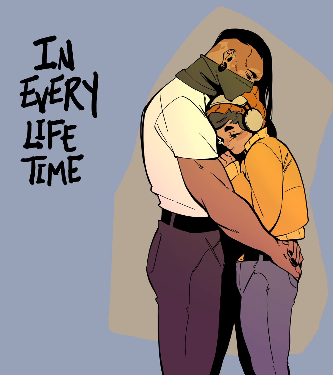ZeSketches's tweet image. I just wanted to draw mushy stuff for the sake of it. Unlike Walker and Deleon, I didn&apos;t plan for these two to be together. But now I can&apos;t imagine a story where they aren&apos;t in love. #Ank