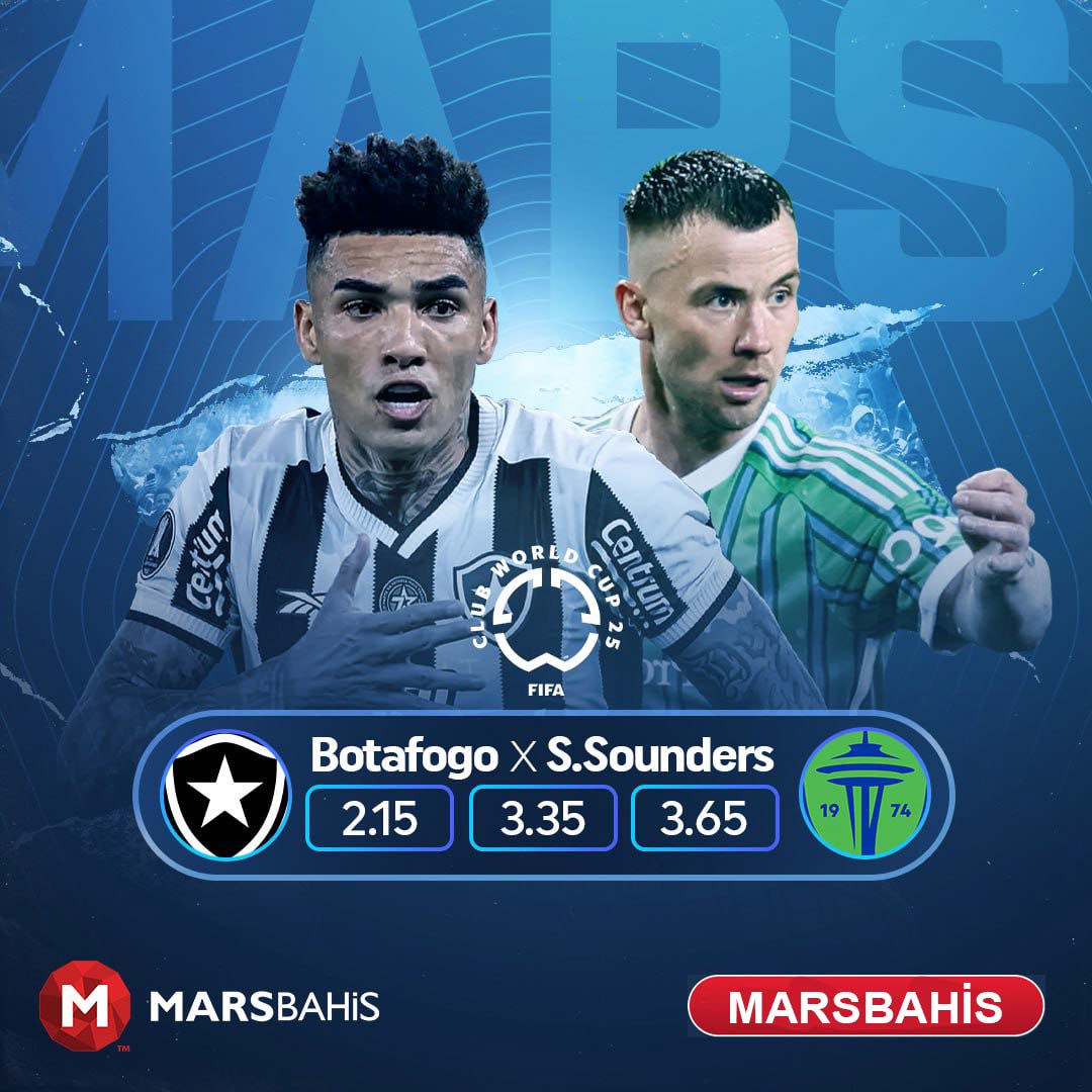 #botafogo x #sounders
#Marsbahis Üyelik: bit.ly/43jETAa
Telegram Hattı: t.me/Marsbahiscenter
#1xbet #1WIN #mariobet #pusulabet #jojobet #denemebonusu #Bitcoin #Betturkey #BIST1OO #FootballBetting #Galatasaray #Fenerbahçe #Beşiktaş #SONDAKİKA #borsa Betting #FIFACWC