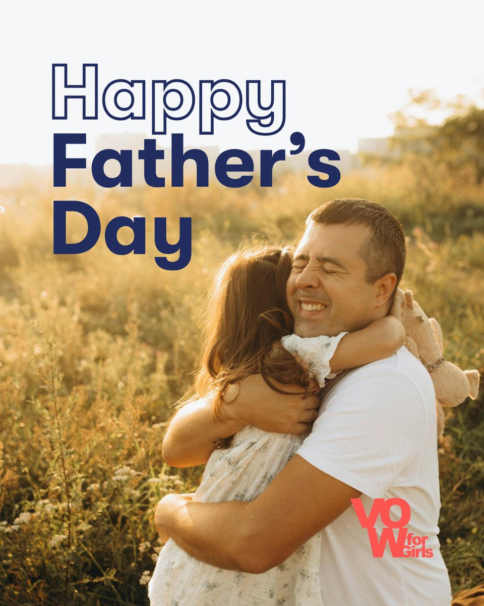 To every dad, stepdad, father figure, and role model raising girls to believe in their power:

Thank you. 🤍

#FathersDay #HerFutureMatters #GirlsDeserveMore #VOWforGirls #TurnLoveIntoAction #EndChildMarriage
