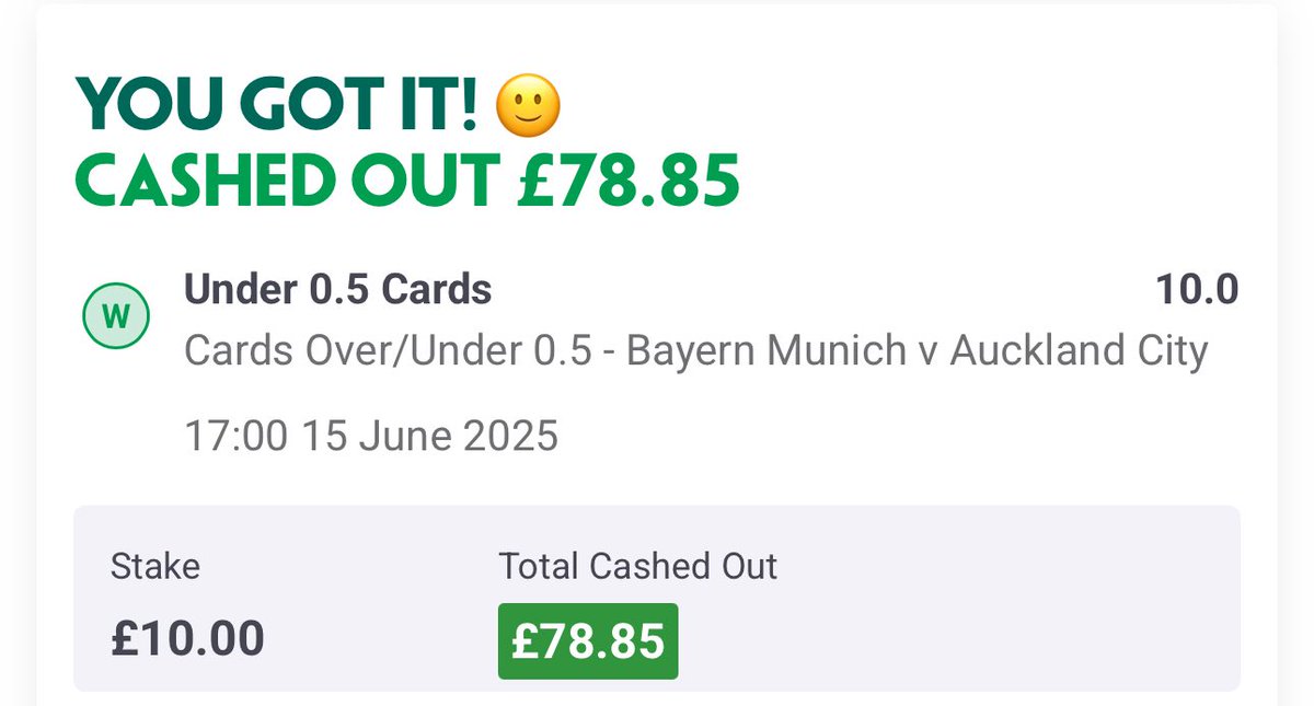 VezzyBets's tweet image. We take those 🫡  🧹 💰 

Patreon.com/VezzyBets