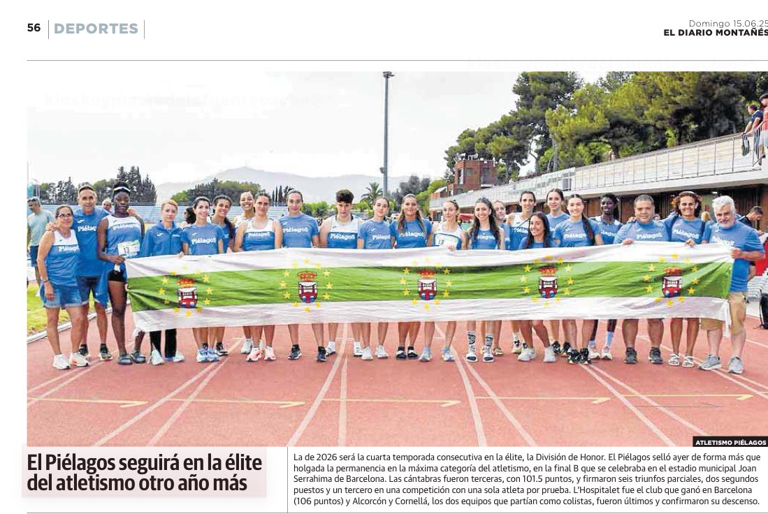 Atletismo Piélagos (@atpielagos) on Twitter photo 𝐋𝐚 𝐠𝐫𝐚𝐧 𝐚𝐜𝐭𝐮𝐚𝐜𝐢ó𝐧 𝐝𝐞 𝐧𝐮𝐞𝐬𝐭𝐫𝐚𝐬 𝐜𝐡𝐢𝐜𝐚𝐬 𝐚𝐲𝐞𝐫 𝐞𝐧 𝐥𝐚 𝐟𝐢𝐧𝐚𝐥 𝐝𝐞 𝐁𝐚𝐫𝐜𝐞𝐥𝐨𝐧𝐚 𝐩𝐫𝐨𝐭𝐚𝐠𝐨𝐧𝐢𝐬𝐭𝐚 𝐡𝐨𝐲 𝐞𝐧 𝐥𝐚 𝐬𝐞𝐜𝐜𝐢ó𝐧 𝐝𝐞 𝐝𝐞𝐩𝐨𝐫𝐭𝐞𝐬 𝐝𝐞𝐥 𝐃𝐢𝐚𝐫𝐢𝐨 𝐌𝐨𝐧𝐭𝐚ñ𝐞𝐬. ¡𝐌𝐮𝐜𝐡𝐚𝐬 𝐠𝐫𝐚𝐜𝐢𝐚𝐬!🙏🏼💪🏼 <a href="/dmontanes/">eldiariomontanes.es</a> 𝐋𝐚 𝐠𝐫𝐚𝐧 𝐚𝐜𝐭𝐮𝐚𝐜𝐢ó𝐧 𝐝𝐞 𝐧𝐮𝐞𝐬𝐭𝐫𝐚𝐬 𝐜𝐡𝐢𝐜𝐚𝐬 𝐚𝐲𝐞𝐫 𝐞𝐧 𝐥𝐚 𝐟𝐢𝐧𝐚𝐥 𝐝𝐞 𝐁𝐚𝐫𝐜𝐞𝐥𝐨𝐧𝐚 𝐩𝐫𝐨𝐭𝐚𝐠𝐨𝐧𝐢𝐬𝐭𝐚 𝐡𝐨𝐲 𝐞𝐧 𝐥𝐚 𝐬𝐞𝐜𝐜𝐢ó𝐧 𝐝𝐞 𝐝𝐞𝐩𝐨𝐫𝐭𝐞𝐬 𝐝𝐞𝐥 𝐃𝐢𝐚𝐫𝐢𝐨 𝐌𝐨𝐧𝐭𝐚ñ𝐞𝐬. ¡𝐌𝐮𝐜𝐡𝐚𝐬 𝐠𝐫𝐚𝐜𝐢𝐚𝐬!🙏🏼💪🏼 <a href="/dmontanes/">eldiariomontanes.es</a>