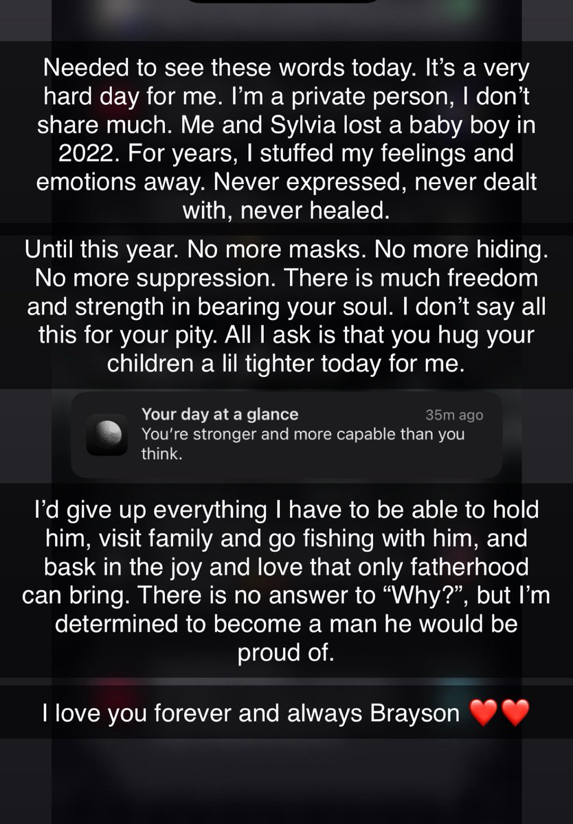 Happy Father’s Day, love your youngins extra today. They’re blessings unlike anything else