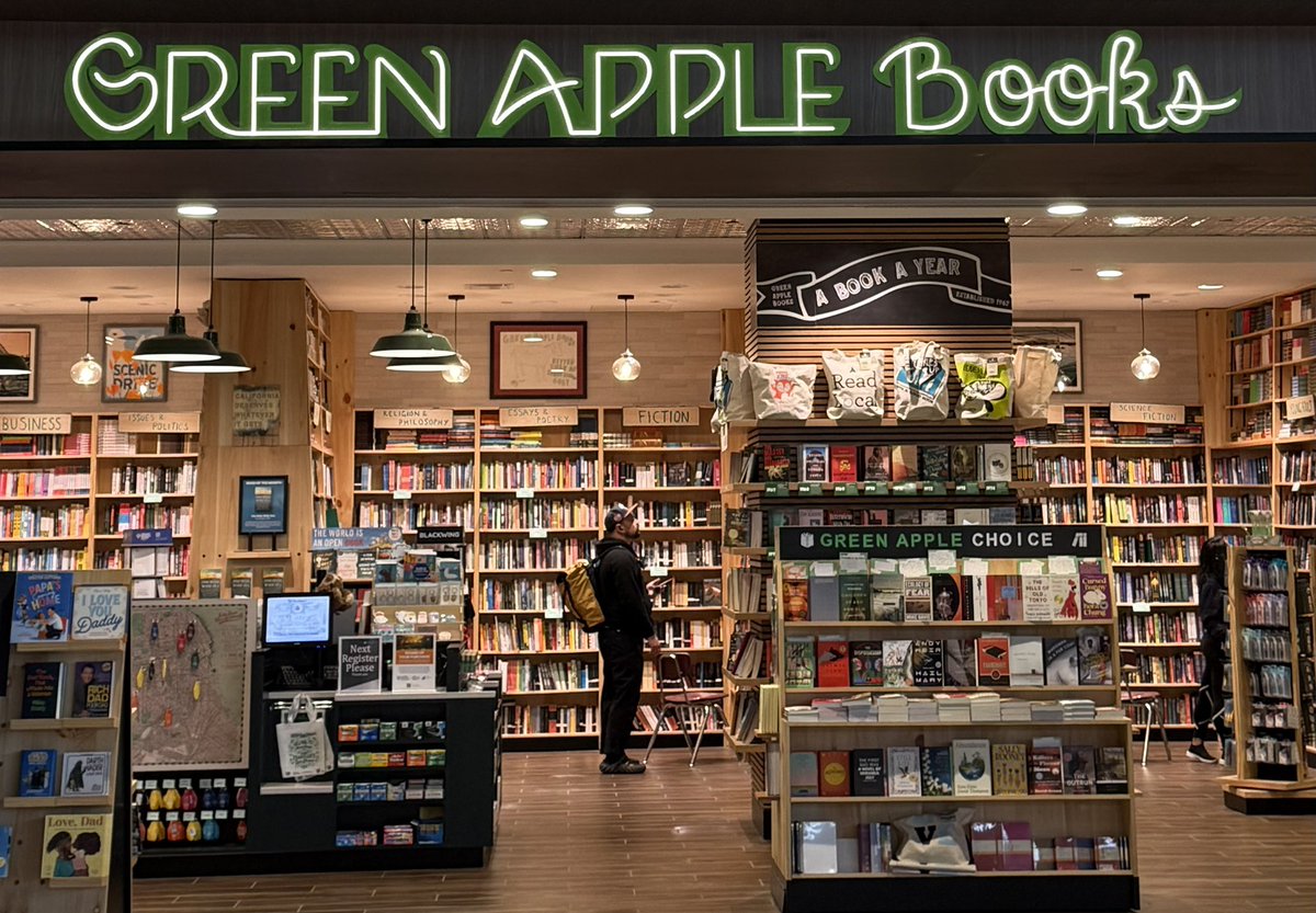 Thank you Green Apple Books at San Francisco International Airport Terminal One by the Alaska Lounge for carrying my award winning mystery thriller “Upon This Rock” and for putting it on the Featured Shelf!” — David Eugene Perry

<a href="/flySFO/">San Francisco International Airport (SFO) ✈️</a> <a href="/GreenAppleBooks/">Green Apple Books</a> <a href="/AlaskaAir/">Alaska Airlines</a>