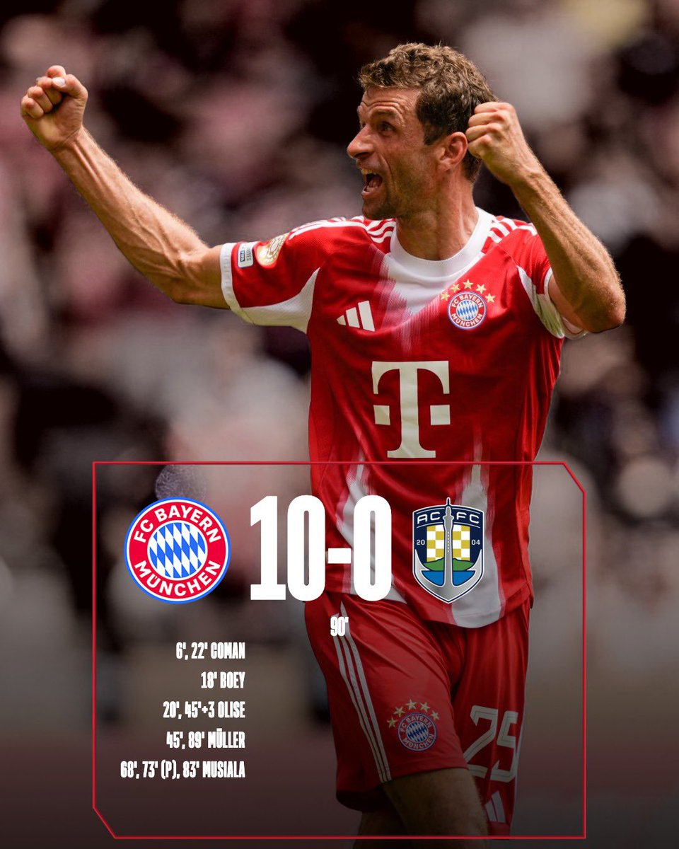 Alphonso Davies is missing out on the FIFA #ClubWorldCup fun.

But #FCBayern Munich aren’t messing around in the #FIFACWC 😳