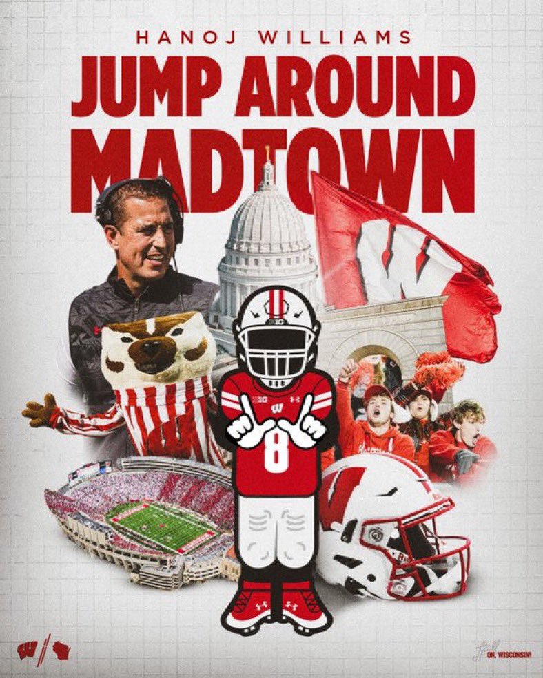 kingnoji4's tweet image. #GoBadgers 🦡🦡 @WisFBRecruiting