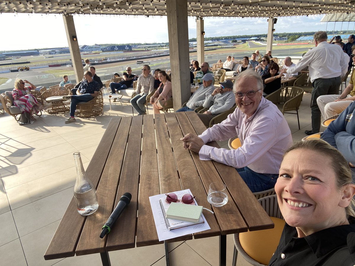 Jennie Gow (@jenniegow) on Twitter photo Enjoying being <a href="/SilverstoneUK/">Silverstone</a> doing a watch along at the circuit. Lots of fun being had. Thought we were going to have a spicier first lap. #F1. Enjoying being <a href="/SilverstoneUK/">Silverstone</a> doing a watch along at the circuit. Lots of fun being had. Thought we were going to have a spicier first lap. #F1.