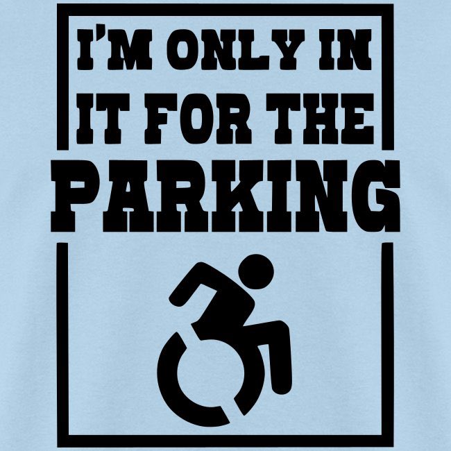 I'm only in my #wheelchair for the “great” parking 🫣😄
This is just one design of many great designs for wheelchair users from our shop: 
USA 👉WHEELCHAIRFUNSTUFF.COM
EUROPE 👉 WHEELCHAIRFUNSHOP.COM