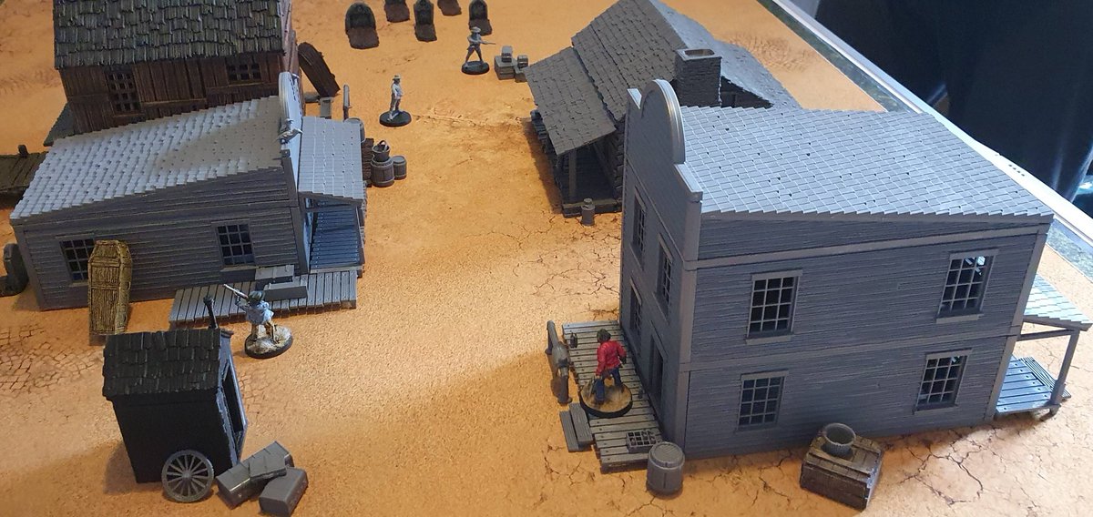 Discourse Minis 👽 | Dungeons & Discourse 😈 (@discourseminis) on Twitter photo Trying out "Dead Man's Hand" today from <a href="/GEGHQ/">Great Escape Games</a> I'm taking Bill Duke & the Casper City Gang up against the 7th Cavalry in what promises to be a very messy shoot out. Trying out "Dead Man's Hand" today from <a href="/GEGHQ/">Great Escape Games</a> I'm taking Bill Duke & the Casper City Gang up against the 7th Cavalry in what promises to be a very messy shoot out.