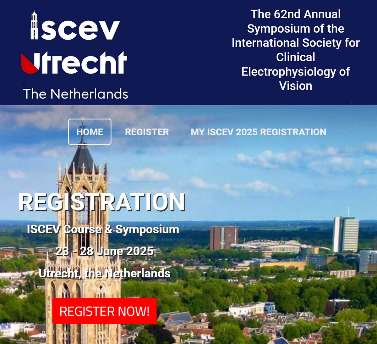 ISCEV (@iscev_org) on Twitter photo We are just one week away from the 62nd Annual Symposium of the International Society for Clinical Electrophysiology of Vision in Utrecht, the Netherlands.
More at: iscev2025.nl
Abstracts are available at: doi.org/10.1007/s10633β¦ We are just one week away from the 62nd Annual Symposium of the International Society for Clinical Electrophysiology of Vision in Utrecht, the Netherlands.
More at: iscev2025.nl
Abstracts are available at: doi.org/10.1007/s10633β¦